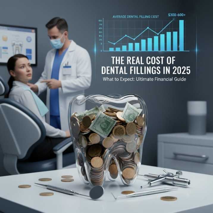 The Ultimate Real Cost of Dental Fillings in 2025