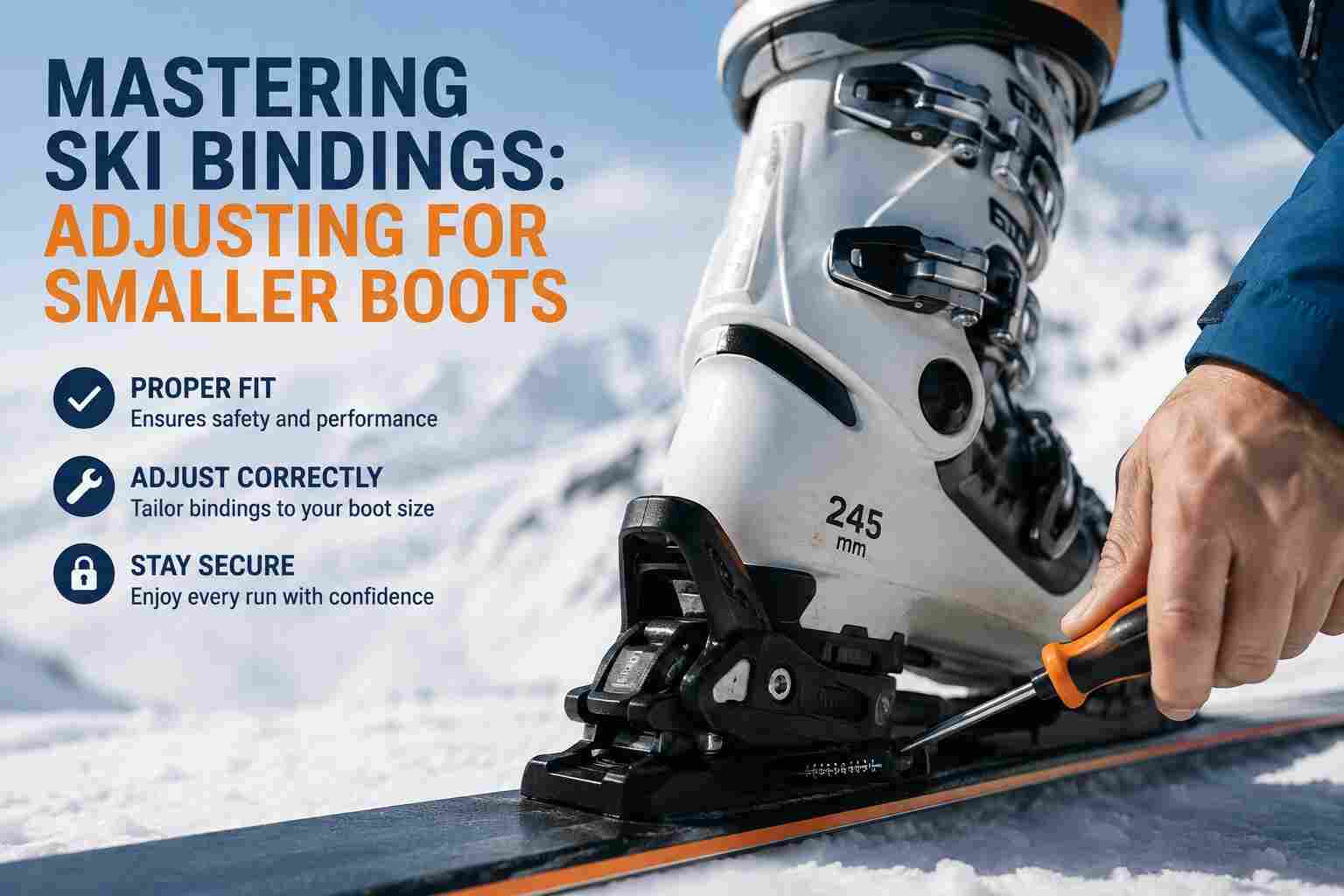 Mastering Ski Bindings: Adjusting for Smaller Boots